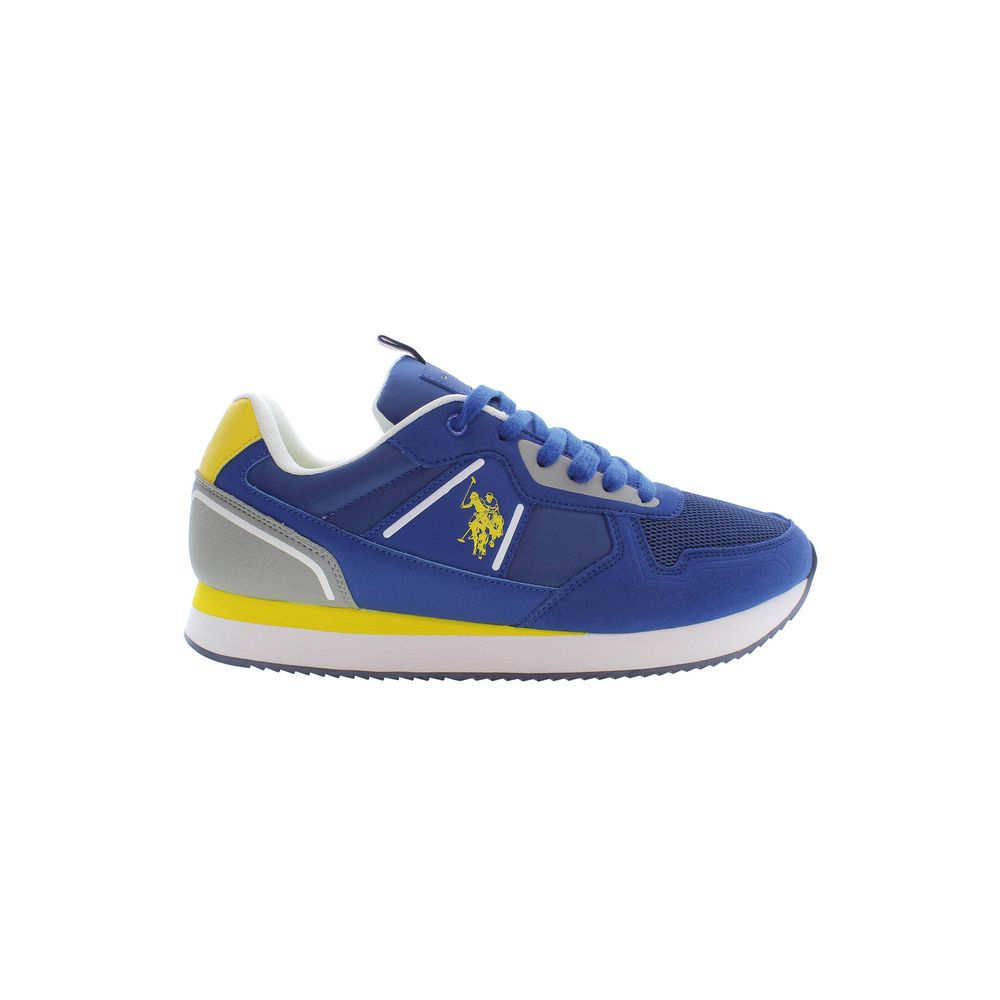 US POLO ASSN. Blaue Polyester-Herren-Sneaker