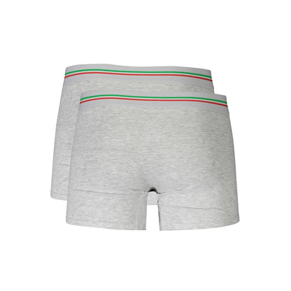 Aeronautica Militare Herren-Boxershorts aus brauner Baumwolle