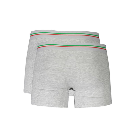 Aeronautica Militare Herren-Boxershorts aus brauner Baumwolle