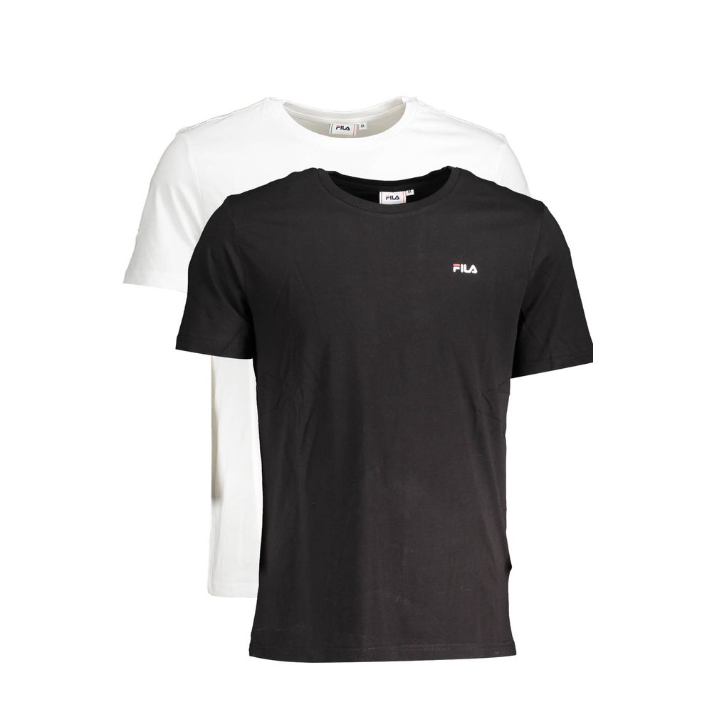 Fila – Weißes Baumwoll-T-Shirt für Damen