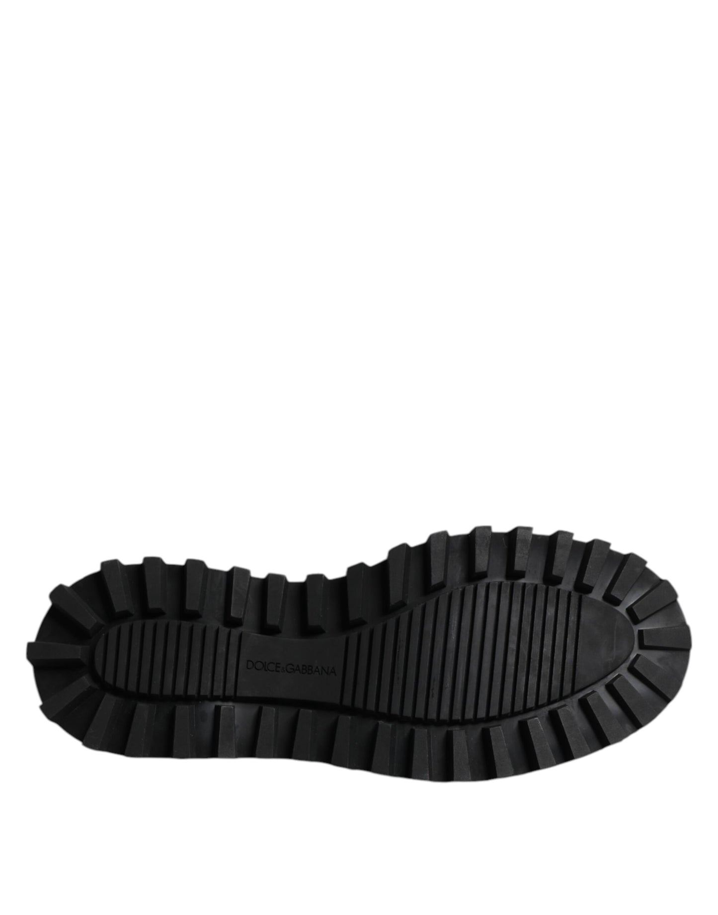 Dolce &amp; Gabbana – Derby-Schnürschuhe aus schwarzem Leder für Herren