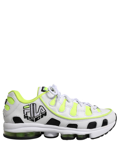 MSGM Mehrfarbige Low-Top-Turnschuhe mit Schnürung