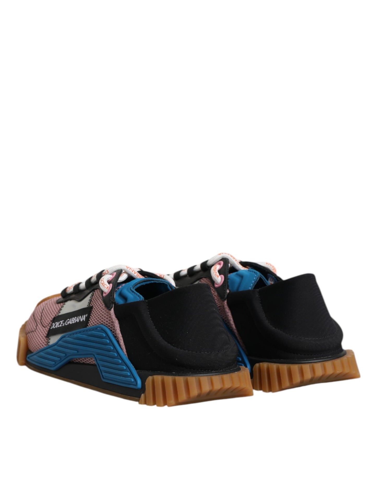 Dolce &amp; Gabbana – Mehrfarbige Low-Top-Sneakers „NS1“ mit Schnürung