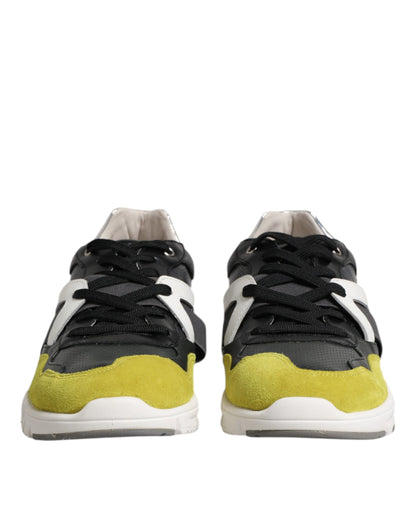 Dolce &amp; Gabbana Mehrfarbige Schnürschuhe mit niedrigem Oberteil für Herren