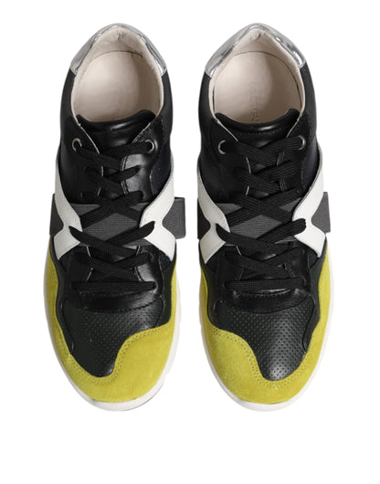 Dolce &amp; Gabbana Mehrfarbige Schnürschuhe mit niedrigem Oberteil für Herren