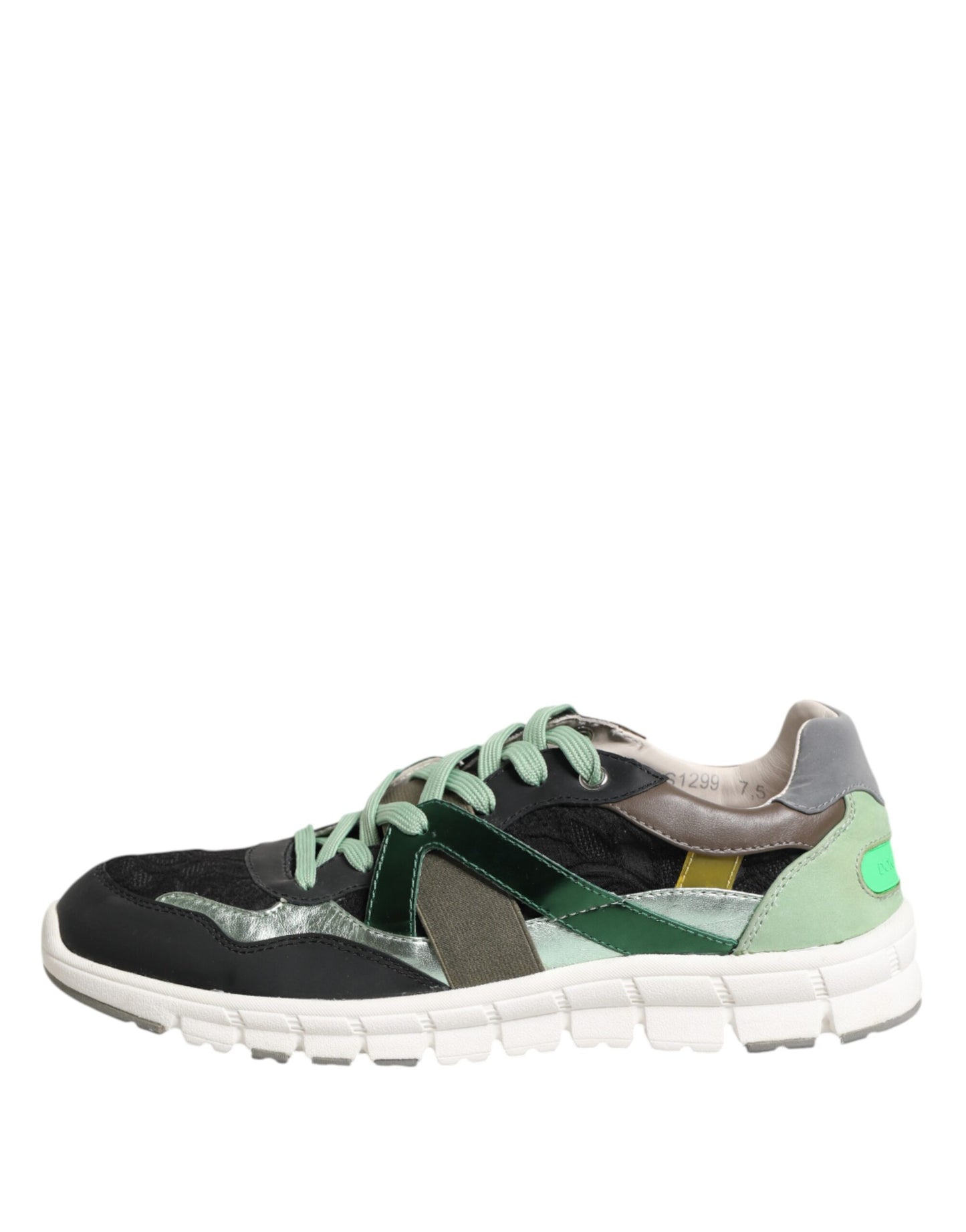 Dolce &amp; Gabbana Mehrfarbige Schnürschuhe mit niedrigem Oberteil