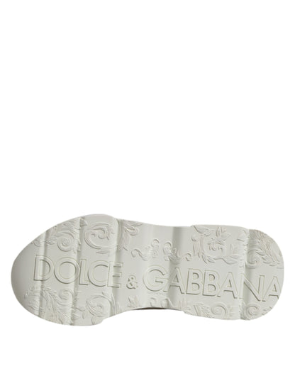 Dolce &amp; Gabbana Weiße Low Top Daymaster Herren Sneakers Schuhe