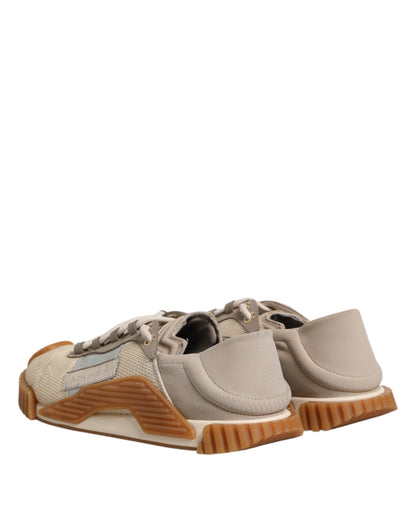 Dolce &amp; Gabbana – Mehrfarbige Low-Top-Sneakers „NS1“ mit Schnürung