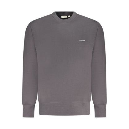 Calvin Klein Herrenpullover aus schwarzer Baumwolle