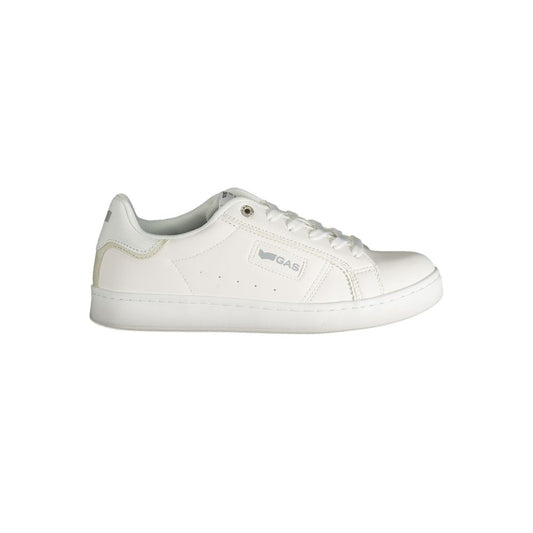 Gas Weiß Polyester Damen Sneaker