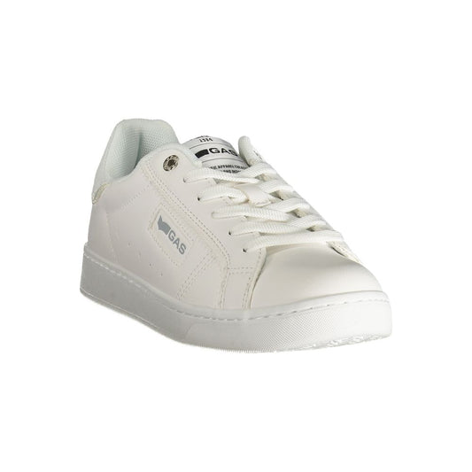 Gas Weiß Polyester Damen Sneaker