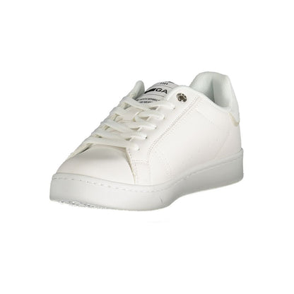 Gas Weiß Polyester Damen Sneaker