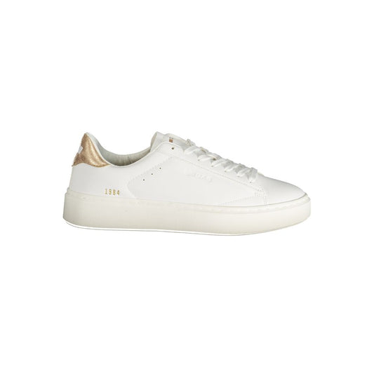 Gas Weiß Polyester Damen Sneaker