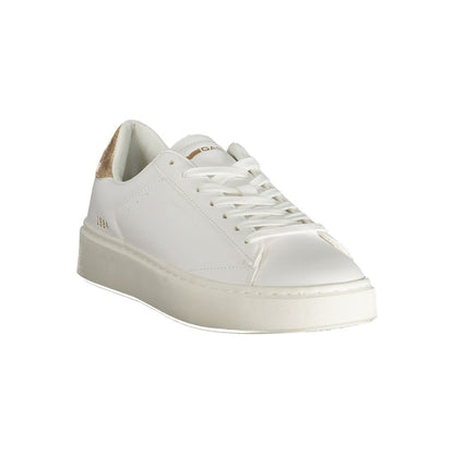 Gas Weiß Polyester Damen Sneaker