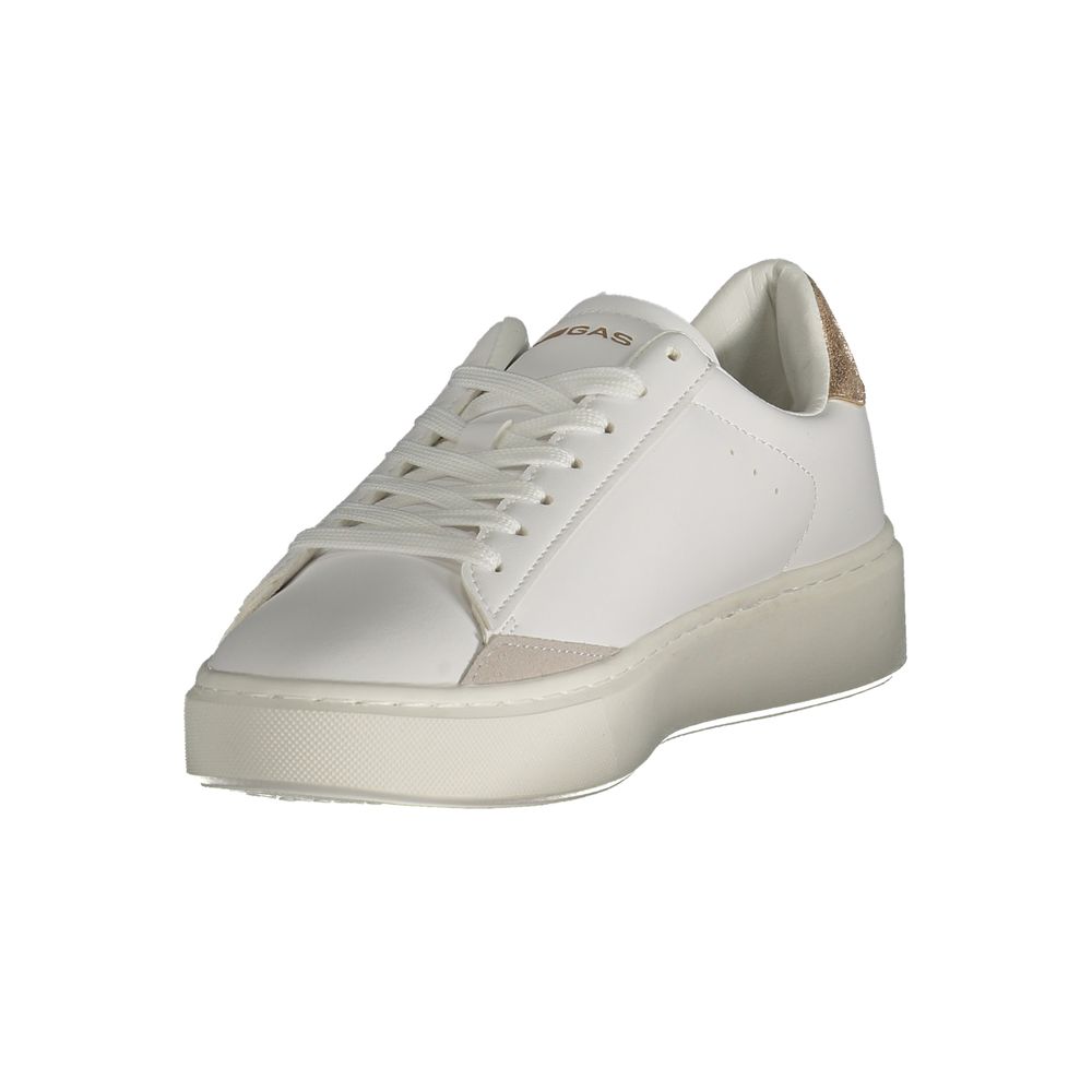 Gas Weiß Polyester Damen Sneaker