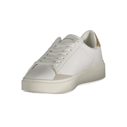 Gas Weiß Polyester Damen Sneaker