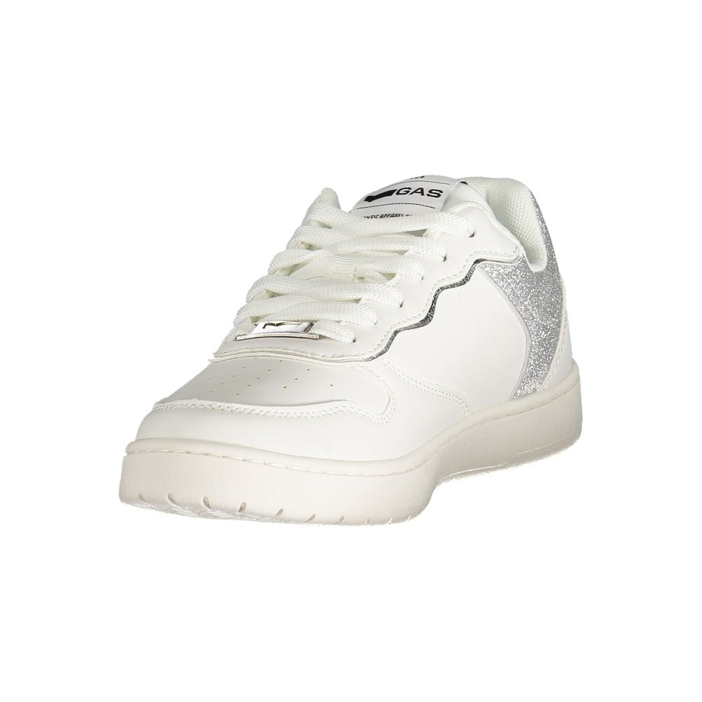 Gasweißer Polyester-Damen-Sneaker