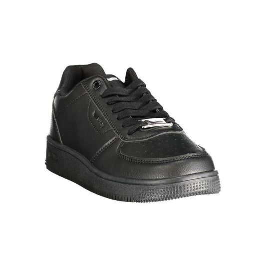 Gas Schwarz Polyester Damen Sneaker