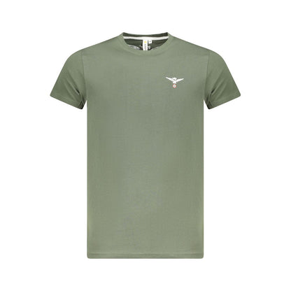 Grünes Baumwoll-T-Shirt der Accademia Militare