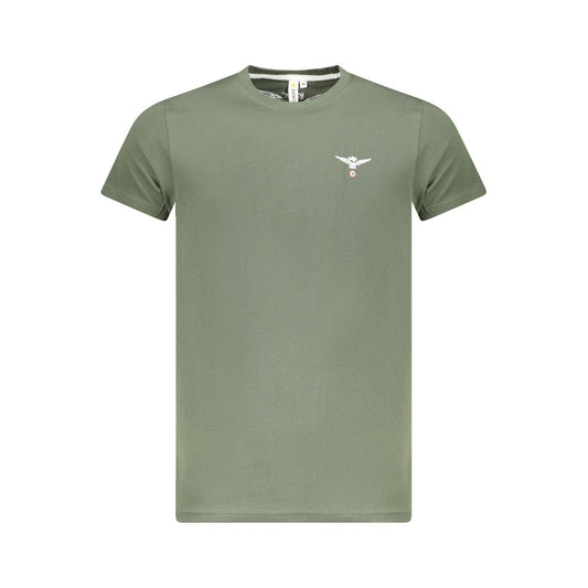 Grünes Baumwoll-T-Shirt der Accademia Militare