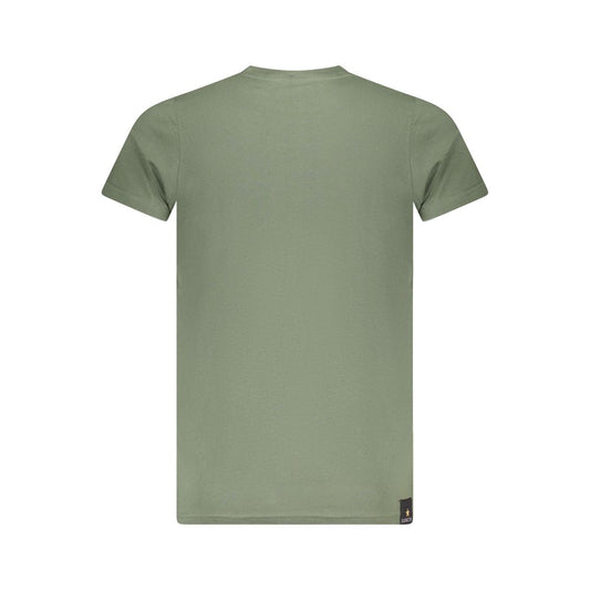 Grünes Baumwoll-T-Shirt der Accademia Militare