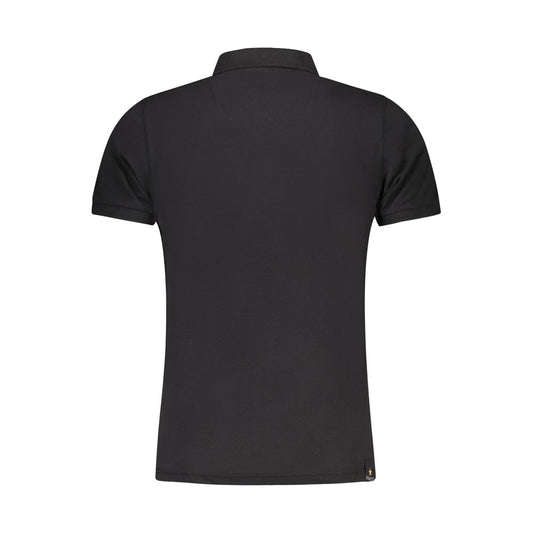 Poloshirt aus schwarzer Baumwolle von Accademia Militare