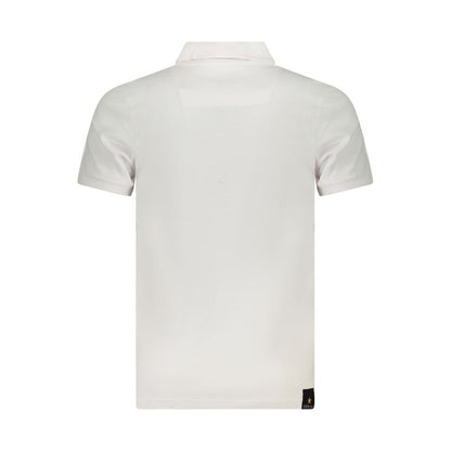 Accademia Militare Poloshirt aus weißer Baumwolle