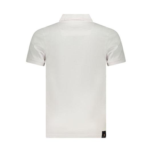 Accademia Militare Poloshirt aus weißer Baumwolle