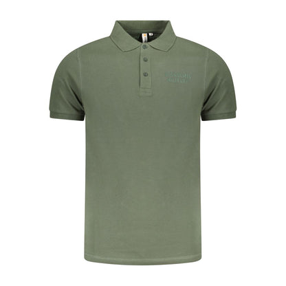 Grünes Baumwoll-Poloshirt der Accademia Militare