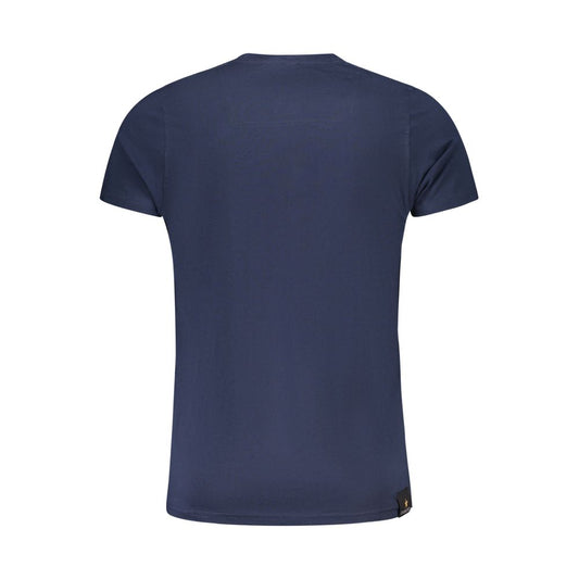 Blaues Baumwoll-T-Shirt der Accademia Militare