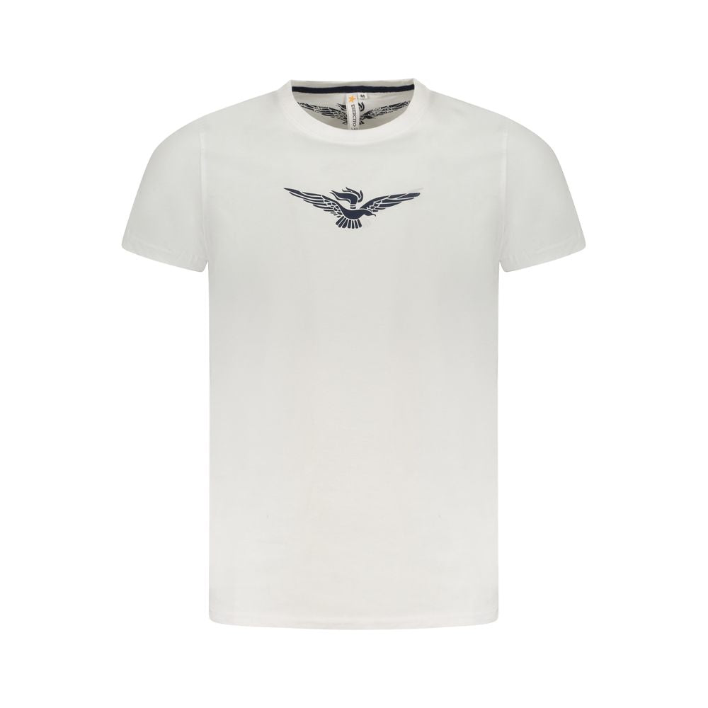 Weißes Baumwoll-T-Shirt der Accademia Militare