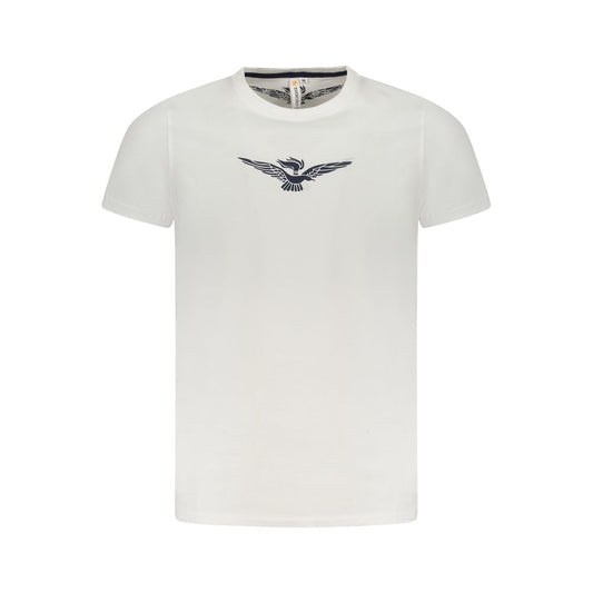 Weißes Baumwoll-T-Shirt der Accademia Militare
