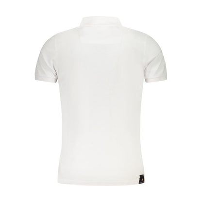 Accademia Militare Poloshirt aus weißer Baumwolle