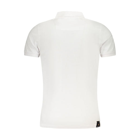 Accademia Militare Poloshirt aus weißer Baumwolle