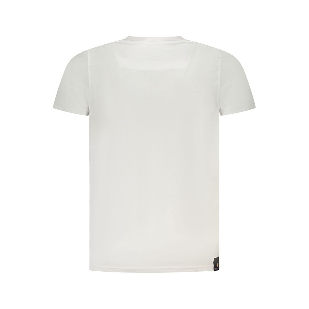 Weißes Baumwoll-T-Shirt der Accademia Militare