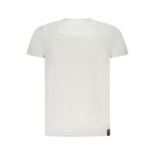 Weißes Baumwoll-T-Shirt der Accademia Militare