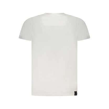 Weißes Baumwoll-T-Shirt der Accademia Militare