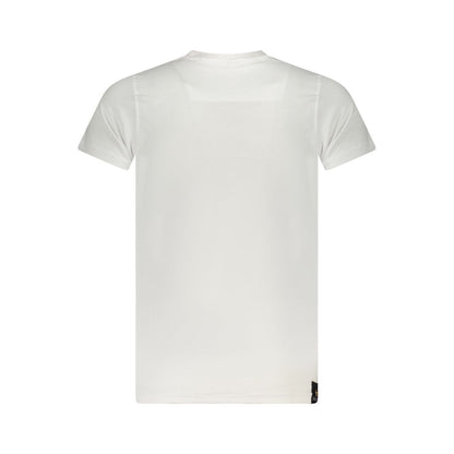 Weißes Baumwoll-T-Shirt der Accademia Militare