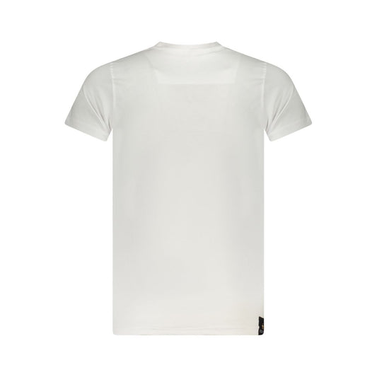 Weißes Baumwoll-T-Shirt der Accademia Militare