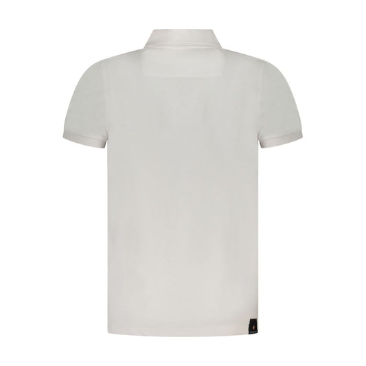 Accademia Militare Poloshirt aus weißer Baumwolle