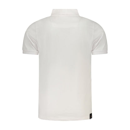 Accademia Militare Poloshirt aus weißer Baumwolle