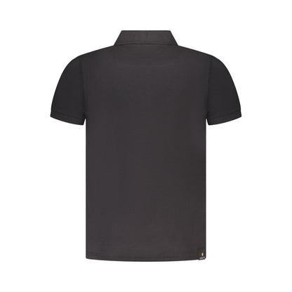 Poloshirt aus schwarzer Baumwolle von Accademia Militare
