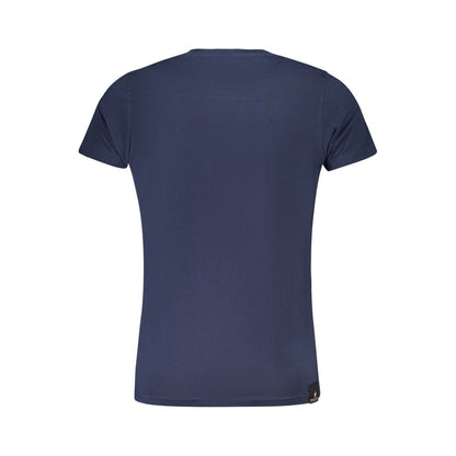 Blaues Baumwoll-T-Shirt der Accademia Militare