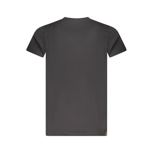 Schwarzes Baumwoll-T-Shirt von Accademia Militare