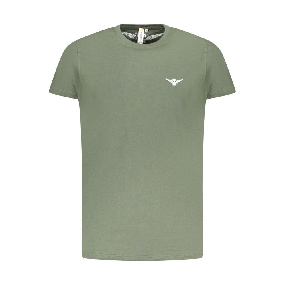 Grünes Baumwoll-T-Shirt der Accademia Militare