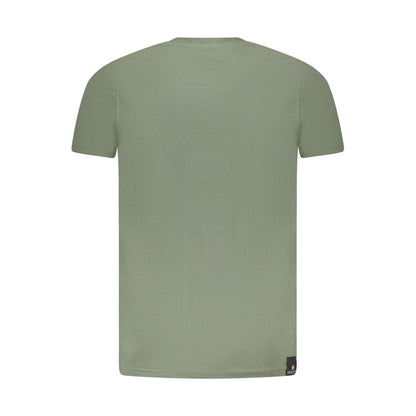 Grünes Baumwoll-T-Shirt der Accademia Militare