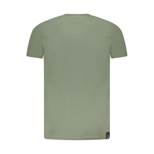 Grünes Baumwoll-T-Shirt der Accademia Militare