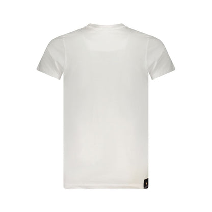 Weißes Baumwoll-T-Shirt der Accademia Militare