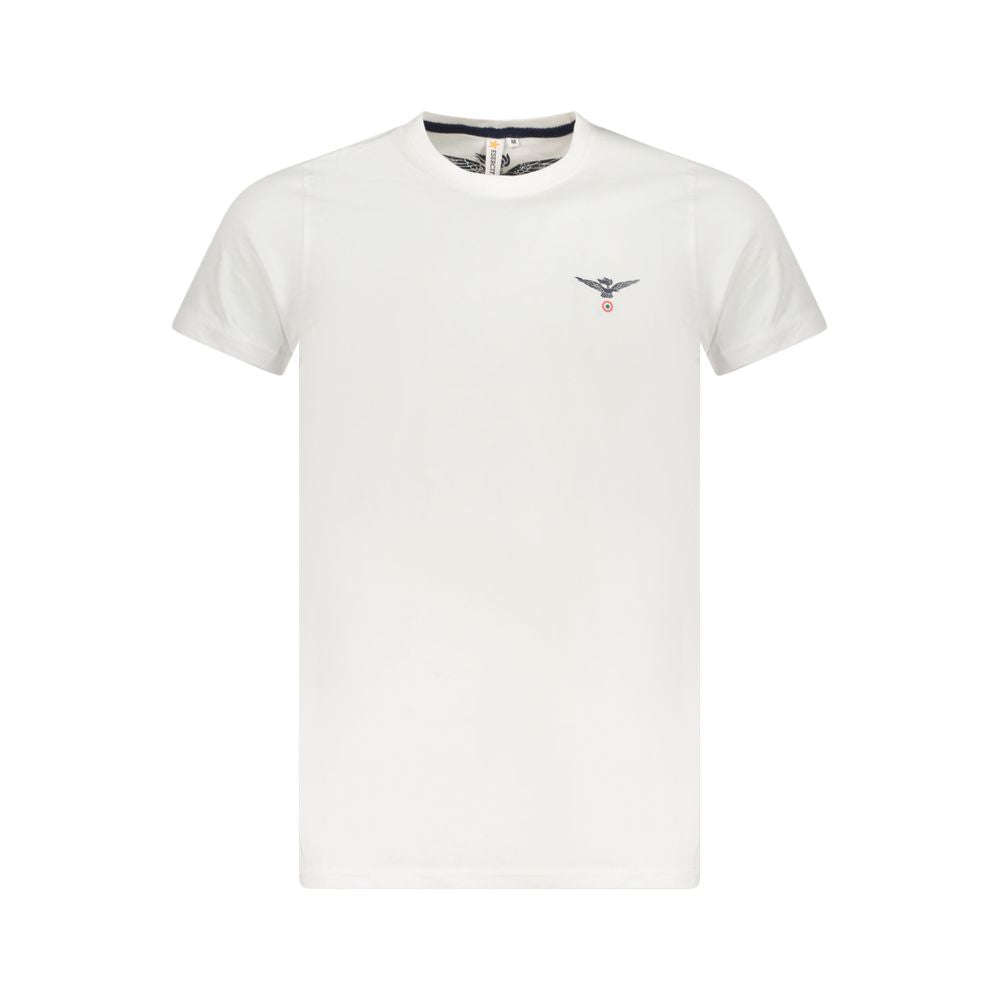 Weißes Baumwoll-T-Shirt der Accademia Militare