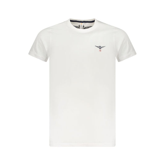 Weißes Baumwoll-T-Shirt der Accademia Militare
